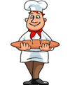 Bäcker und Brot basteln und lernen