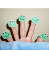Frosch Fingerspiel und Reim