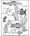 Fisch Ausmalbild