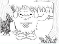 Olympische Spiele Ausmalbilder