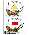 Schiff Formenspiel