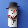 Schneemann basteln