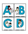 Schneemann ABC