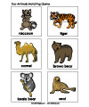 Zootiere Memoryspiel