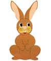 Osterhase basteln