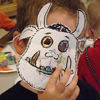 Grüffelo-Maske