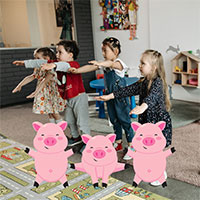 Drei kleine Schweinchen Bewegungsgeschichte fur Kinder