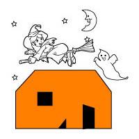 Das kleine orange Haus - Halloweengeschiche Das kleine orange Haus - Halloweengeschiche