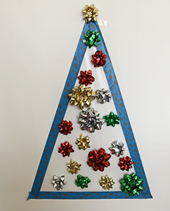 Klebriger Weihnachtsbaum