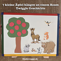 7 kleine Äpfel hängen an einem Baum Twiggle Geschichte fur Kinder 7 kleine Äpfel hängen an einem Baum Twiggle Geschichte fur Kinder