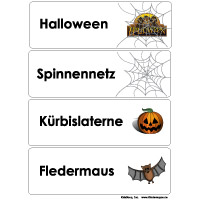 Halloween Wortwand