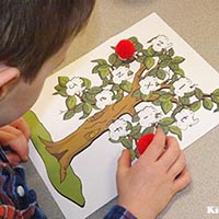 Projekt der Apfel Kindergarten und Kita-Ideen