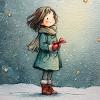 Die kleine rote Weihnachtsschleife - Weihnachts-Geschichte fur Kinder