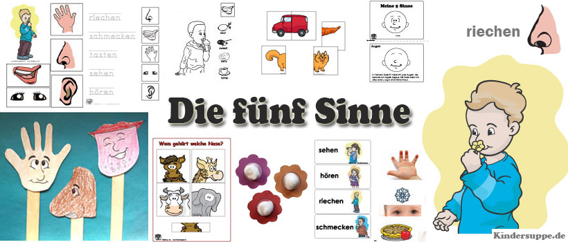 ausmalbilder 5 sinne