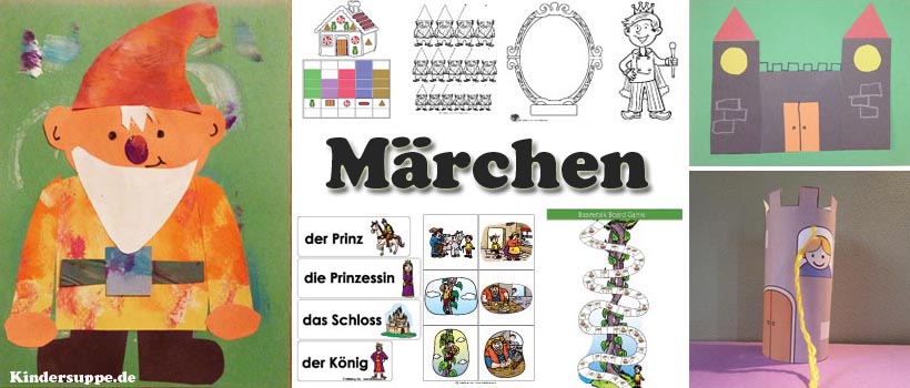 Märchen Kindergarten und Kita Projekt-Ideen und Spiele
