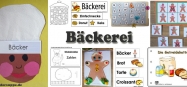 Projekt Bäcker und Brot -Ideen zum Basteln und Spiele fur Kindergarten und Kita