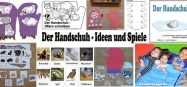 Handschuh und Tiere im Winter - Ideen und Spiele für Kita und Kindergarten