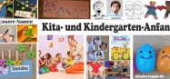 Kindergarten und Kita-Anfang Ideen und Spiele
