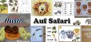 Safari und Elefanten Kindergarten und Kita Ideen 