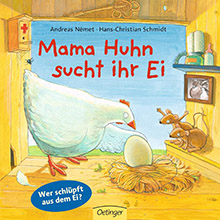 Mama Huhn such Ihr Ei - Ei und Huhn Bilderbuch fur Kinder