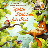 Kühle Pfötchen für Piet - Wald und Eichhörnchen Bilderbuch Kühle Pfötchen für Piet - Wald und Eichhörnchen Bilderbuch