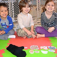 Der Handschuh: Tiere-Versteckspiel