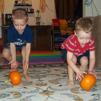 Auf dem Kürbisfeld - Bewegung fur Kindergarten, Kita, Vorschule