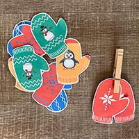 Finde den passenden Fäustling - spiel