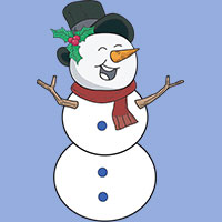 Der Schneemann Einstieg Lektion Kindergarten