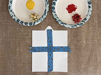 Schleifen-Druckkunst - gestalten mit Kinder