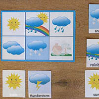 Wetter und Gewitter! – Brettspiel fur Kinder Wetter und Gewitter! – Brettspiel fur Kinder