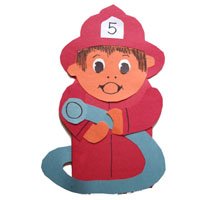  Projekt Feuer und Feuerwehr Kindergarten und Kita-Ideen Illustration 