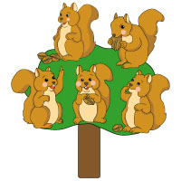 EichhГ¶rnchen Kreisspiel EichhГ¶rnchen Kreisspiel