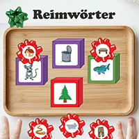 Reimwörter - Spiel Reimwörter - Spiel