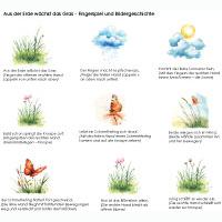 Frühlingsbildergeschichte und Fingerspiel: Aus der Erde Frühlingsbildergeschichte und Fingerspiel: Aus der Erde
