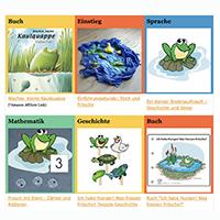 Frosch und Teich Wochenplan und Aktivitäten für Kinder