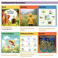 Fruhling - Wochenplan und Ideen fur Kinder, Vorschule, Kita, Kiga Fruhling - Wochenplan und Ideen fur Kinder, Vorschule, Kita, Kiga