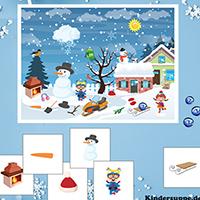 Winter Wimmelbild fur Kinder Winter Wimmelbild fur Kinder