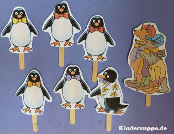 Tacky der Pinguin Puppenspiel