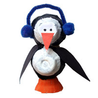 Pinguin basteln