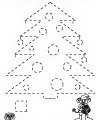 Weihnachtsbaum Arbeitsblatt