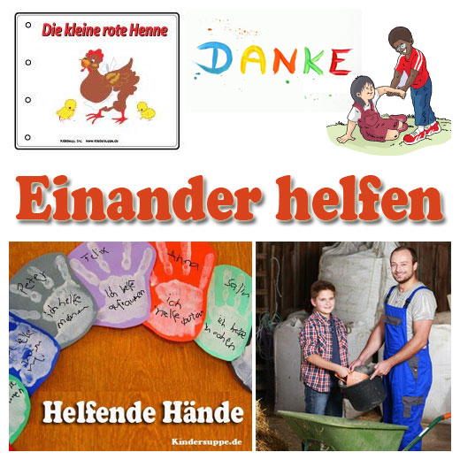 einander helfen Projekt und Ideen fur Vorschule und Kindergarten