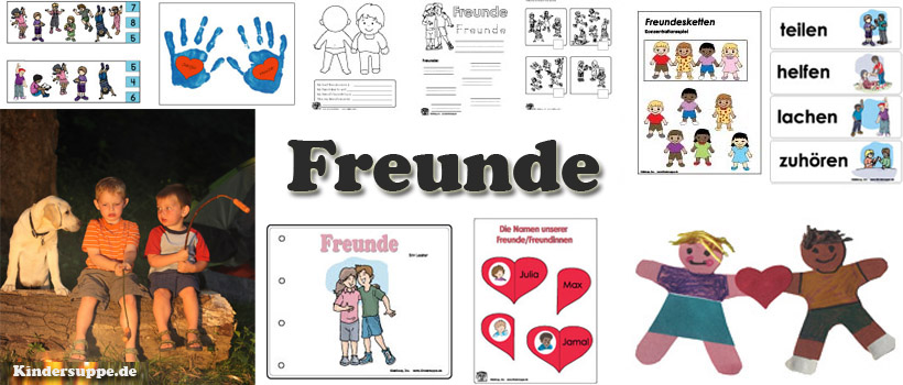 Projekt Freunde Und Freundschaft Kindergarten Und Kita Ideen