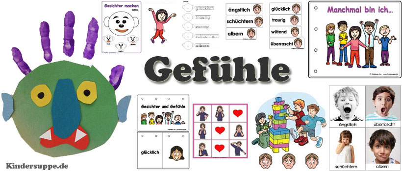 Kindergarten Projekt Emotionen und Gefühle Ideen