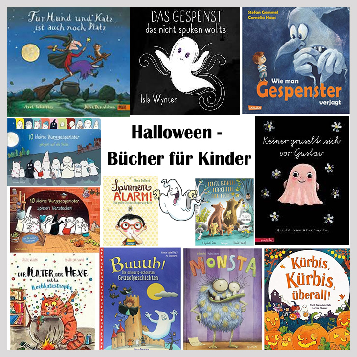 Halloween - Bilderbücher für Kinder, Kindergarten, Krippe und Kita