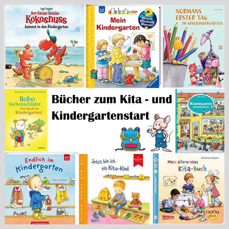 Bücher zum Kita- und Kindergartenanfang