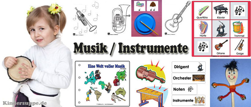 Musikinstrumente kennenlernen krippe