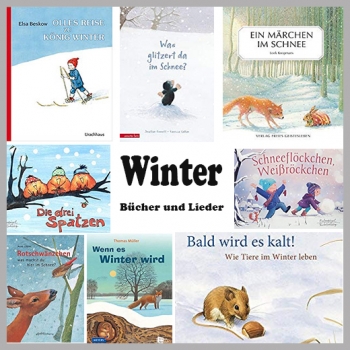 Bücher zum Them Winter für Kindergarten und Kita