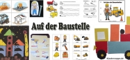 Kindergarten Projekt auf der Baustelle Ideen Basteln und Spielen