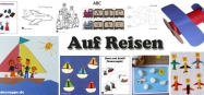 Zug, Schiff, Flugzeug und Thema Reisen Ideen fur Kindergarten und Kita